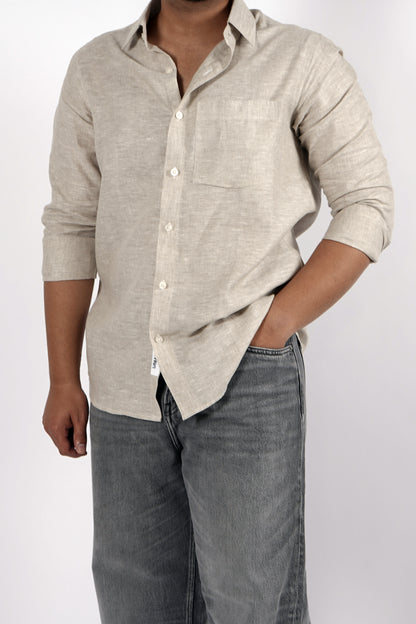 100% EUROPEON LINEN SHIRT