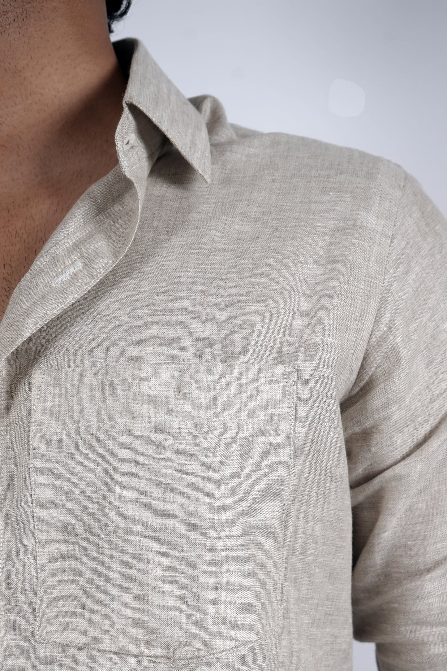 100% EUROPEON LINEN SHIRT